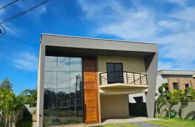 Casa em condomínio fechado com 4 quartos à venda no cumbuco, caucaia  por r$ 1.550.000