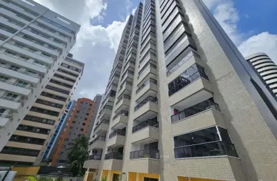 Flat com 1 quarto à venda na avenida da abolição, 2324, meireles, fortaleza por r$ 445.000
