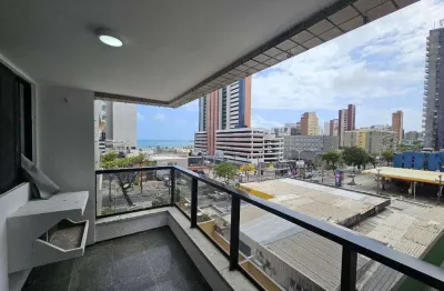 Flat com 1 quarto à venda no meireles, fortaleza  por r$ 430.000