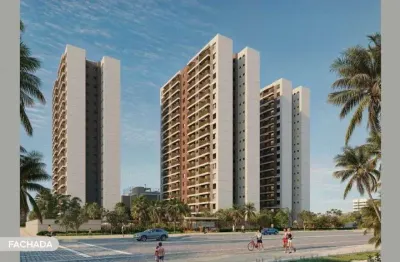 Apartamento com 2 quartos à venda na praia do futuro ii, fortaleza  por r$ 403.000