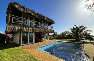 Casa com 6 quartos à venda na praia de icairaizinho, amontada  por r$ 1.900.000