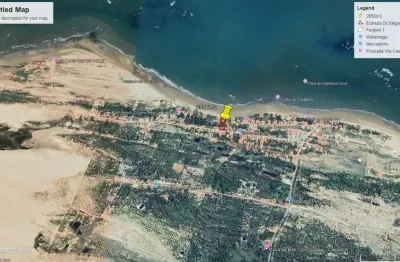 Terreno à venda na Praia Caetanos, Amontada  por R$ 2.100.000