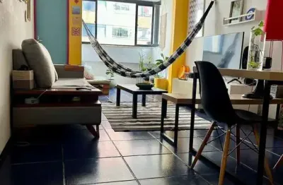 Apartamento com 1 quarto à venda na Praia de Iracema, Fortaleza  por R$ 450.000