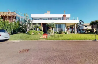 Casa com 4 dormitórios à venda, 460 m² por r$ 4.790.000,00 - xangri-lá - xangri-lá/rs