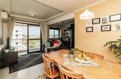 Apartamento com 2 dormitórios à venda, 72 m² por r$ 550.000 - santa maria goretti - porto alegre/rs