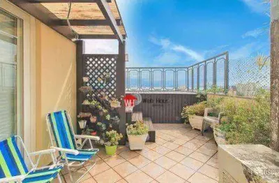 Cobertura com 3 dormitórios à venda, 192 m² por r$ 850.000 - tristeza - porto alegre/rs