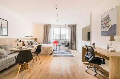 Studio com 1 dormitório à venda, 34 m² por r$ 300.000,00 - centro histórico - porto alegre/rs