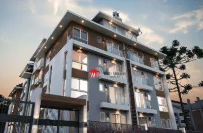 Apartamento com 2 dormitórios à venda, 79 m² por r$ 690.000,00 - centro - canela/rs