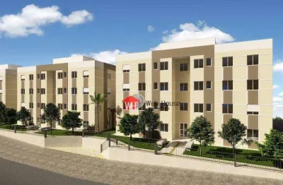 Apartamento com 2 dormitórios à venda, 48 m² por r$ 179.000 - jardim betânia - cachoeirinha/rs