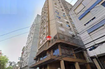 Apartamento com 1 dormitório à venda, 55 m² por r$ 348.000,00 - centro histórico - porto alegre/rs