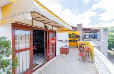 Cobertura com 2 dormitórios à venda, 203 m² por r$ 520.000,00 - nonoai - porto alegre/rs