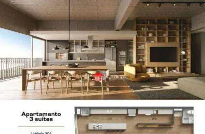 Apartamento com 3 dormitórios à venda, 162 m² por r$ 1.754.776,00 - menino deus - porto alegre/rs