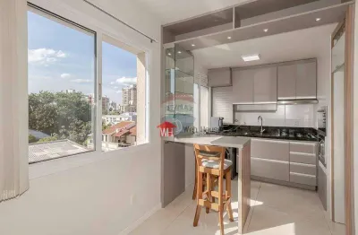 Apartamento com 1 dormitório à venda, 31 m² por r$ 318.000 - menino deus - porto alegre/rs