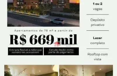 Apartamento à venda, 78 m² por r$ 669.000,00 - tristeza - porto alegre/rs
