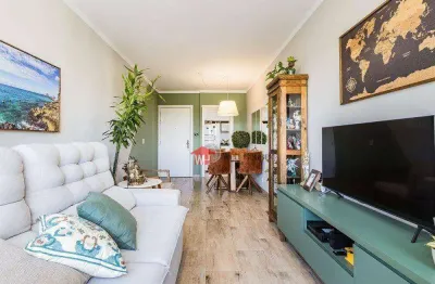 Apartamento 2 dormitórios mobiliado com vaga coberta! pronto para morar.