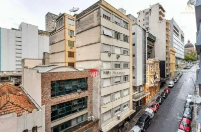Apartamento com 1 dormitório à venda, 51 m² por r$ 140.000 - centro histórico - porto alegre/rs
