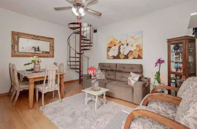 Cobertura com 2 dormitórios à venda, 131 m² por r$ 498.000 - jardim botânico - porto alegre/rs