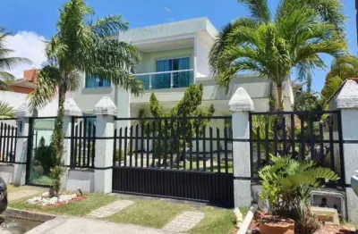 Casa em condomínio fechado com 4 quartos à venda na ba 099, abrantes, camaçari, 420 m2 por r$ 1.300.000