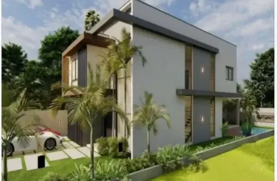 Casa em condomínio fechado com 4 quartos à venda na rua praia de pitimbu, vilas do atlantico, lauro de freitas, 259 m2 por r$ 2.250.000