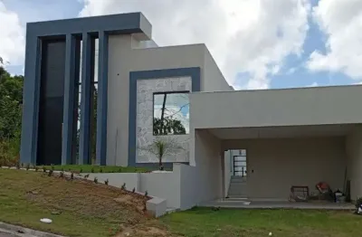 Casa em condomínio fechado com 3 quartos à venda na rua da cordoaria, cajazeira de abrantes, camaçari, 495 m2 por r$ 600.000
