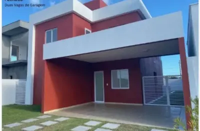 Casa em condomínio fechado com 3 quartos à venda na estrada da cascalheira, s/n, limoeiro, camaçari, 275 m2 por r$ 900.000