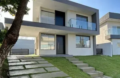 Casa em condomínio fechado com 4 quartos à venda na rua caraíva, alphaville litoral norte, alphaville (abrantes), camaçari, 370 m2 por r$ 1.680.000