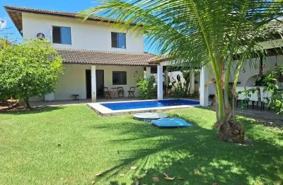 Casa em condomínio fechado com 3 quartos à venda na rodovia ba-099 - estrada do côco km 08, vilas joanes, catu de abrantes, camaçari, 390 m2 por r$ 1.150.000