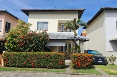 Casa em condomínio fechado com 3 quartos à venda na rua joão marques oliveira, vilas do joanes, buraquinho, lauro de freitas, 220 m2 por r$ 850.000