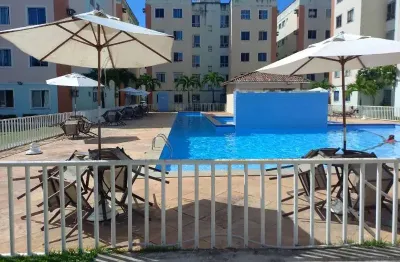 Apartamento com 2 quartos à venda na rua vereador jone kiss, condomínio vida bela ii/lauro de freitas, itingá, lauro de freitas, 47 m2 por r$ 170.000