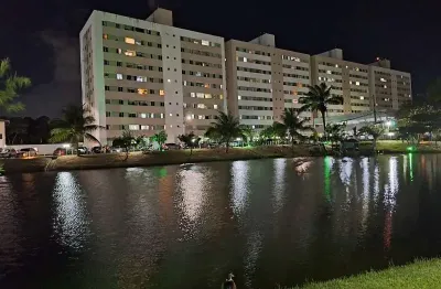 Apartamento com 2 quartos à venda na avenida brigadeiro mário epinghaus, condomínio reserva da lagoa, centro, lauro de freitas, 56 m2 por r$ 330.000