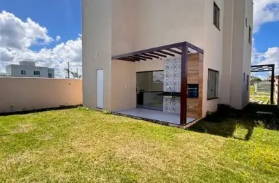 Casa em condomínio fechado com 3 quartos à venda na estrada da cascalheira, s/n, terras alphaville, camaçari., limoeiro, camaçari, 275 m2 por r$ 850.000