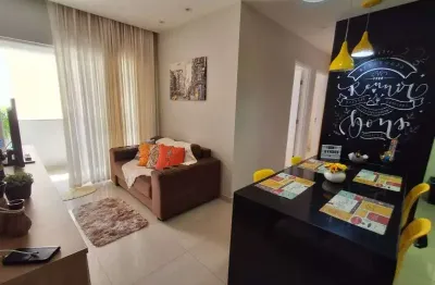 Apartamento com 2 quartos à venda na avenida brigadeiro mário epinghaus, condomínio reserva da lagoa, centro, lauro de freitas, 59 m2 por r$ 350.000