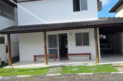 Casa em condomínio fechado com 3 quartos à venda na rua do bosque, catu de abrantes, boa união, camaçari, 177 m2 por r$ 650.000
