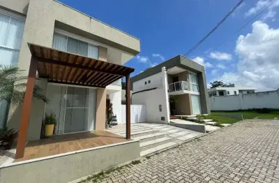 Casa em condomínio fechado com 4 quartos à venda na 1ª travessa apolônio bonfim, catu de abrantes (abrantes), abrantes, camaçari, 120 m2 por r$ 640.000