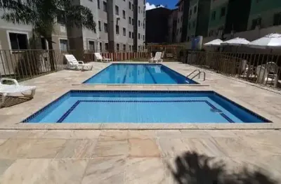 Apartamento com 2 quartos à venda na rua maria quitéria, condomínio parque sun city, itingá, lauro de freitas, 43 m2 por r$ 185.000
