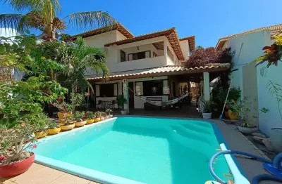 Casa em condomínio fechado com 3 quartos à venda na rua sucupió, abrantes, abrantes, camaçari, 392 m2 por r$ 1.380.000