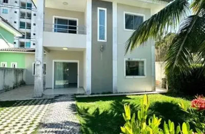 Casa em condomínio fechado com 4 quartos à venda na rua marta maria de jesus, buraquinho, lauro de freitas, 200 m2 por r$ 780.000