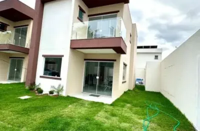 Casa em condomínio fechado com 4 quartos à venda na rua marta maria de jesus, buraquinho, buraquinho, lauro de freitas, 120 m2 por r$ 788.000