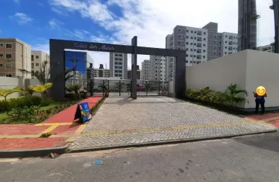 Apartamento com 2 quartos à venda na rua pataro machado, solar dos mares, centro, lauro de freitas, 42 m2 por r$ 300.000