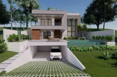 Casa em condomínio fechado com 4 quartos à venda na rua caraíva, alphaville (abrantes), camaçari, 480 m2 por r$ 1.980.000