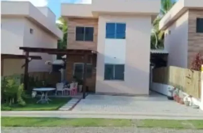 Casa em condomínio fechado com 4 quartos à venda na rua colônia boa união, abrantes, boa união, camaçari, 134 m2 por r$ 720.000