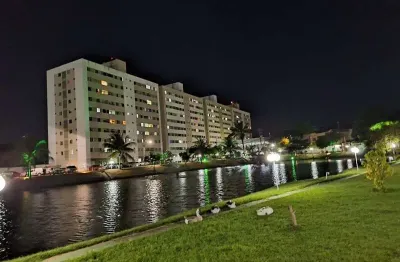 Apartamento com 2 quartos à venda na avenida brigadeiro mário epinghaus, reserva da lagoa, centro, lauro de freitas, 56 m2 por r$ 300.000
