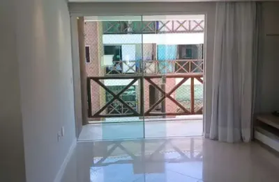 Apartamento com 3 quartos para alugar na rua joão marques oliveira, s/n,buraquinho, cond. foz do joanes., buraquinho, lauro de freitas, 96 m2 por r$ 4.200