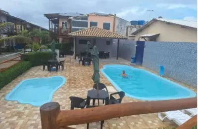 Casa em condomínio fechado com 3 quartos à venda na avenida atlântica, abrantes, camaçari por r$ 515.000