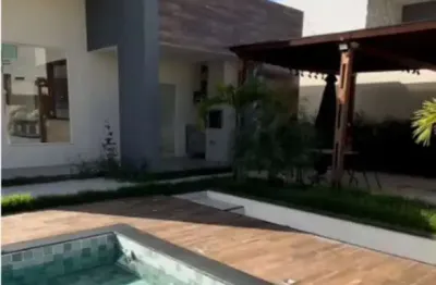 Casa em condomínio fechado com 3 quartos à venda na Rua Jurema, Caixa D'Água, Lauro de Freitas, 310 m2 por R$ 869.000