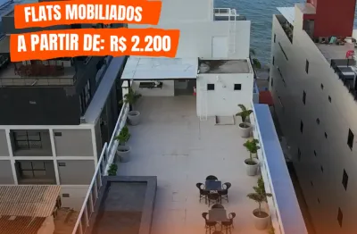 Flat com 1 quarto para alugar na Avenida Presidente Afonso Pena, 242, Bessa, João Pessoa