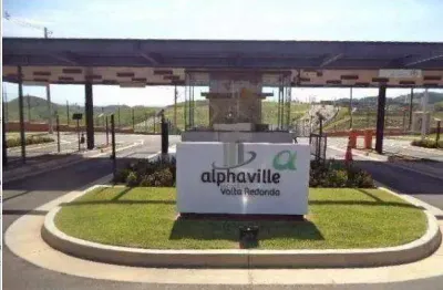 Maravilhoso terreno à venda, 444 m² por r$ 367.500 - alphaville - volta redonda/rj