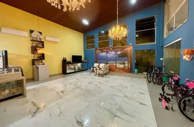 Maravilhosa Casa com amplo salão de festas e área gourmet - Jardim Belvedere - Volta Redonda/RJ