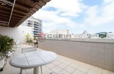 Cobertura com 4 quartos à venda na rua das laranjeiras, laranjeiras, rio de janeiro, 256 m2 por r$ 1.900.000