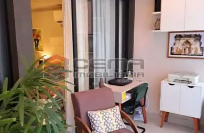 Apartamento com 1 quarto à venda na rua presidente carlos de campos, laranjeiras, rio de janeiro, 46 m2 por r$ 850.000